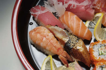 sushi japanese foodの写真素材