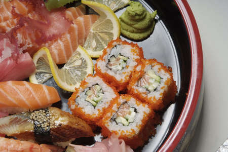 sushi japanese foodの写真素材