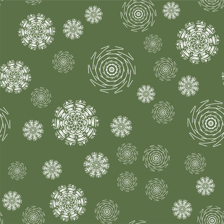 Mandala seamless pattern on a colored background. Coloring pages for adults. Coloring book.の写真素材