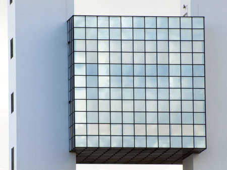 modern window in a building in la coruna