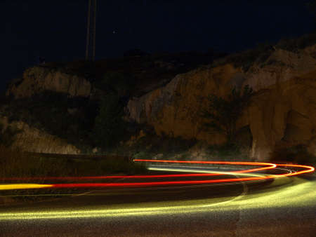 Rallye of Arnedo  La Rioja  at night