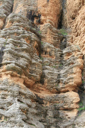 Mallos de Riglos, Riglos, La Hoya, Huesca, Spainの写真素材