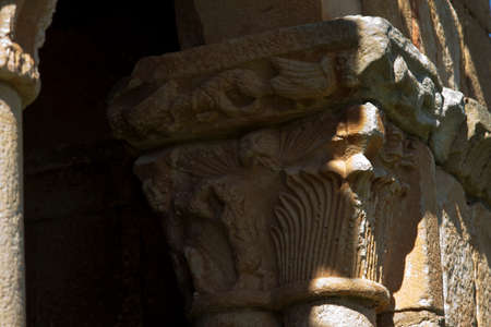 romanesque hermiage of San cristobal in Canales de la Sierra (La Rioja - Spain)