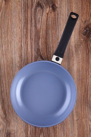 pan with ceramic coating, utensils for cookingの写真素材