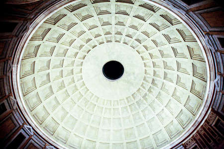 hole of the pantheonの写真素材