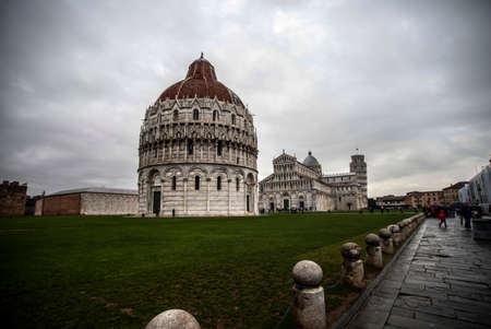 Pisa and its buildingsの写真素材