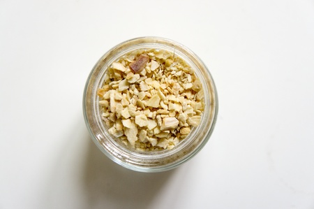 Garlic in the pot