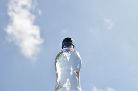 Outdoor drinking water and sky の写真素材