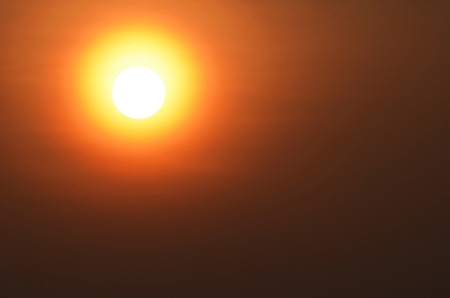 Sun and moon lightの写真素材