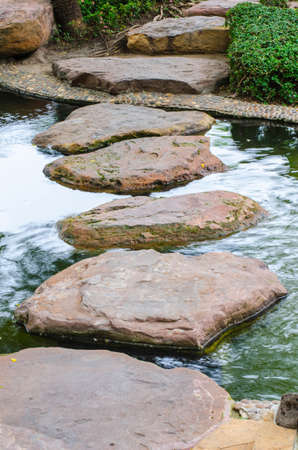 Photos rocks in the water parkの写真素材