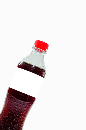 Soft drink on a white backgroundの写真素材