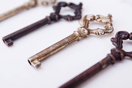Antique key.の写真素材
