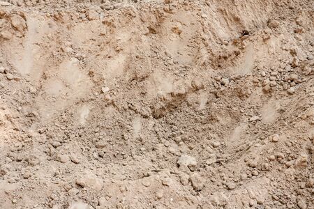Close-up of the soil as background