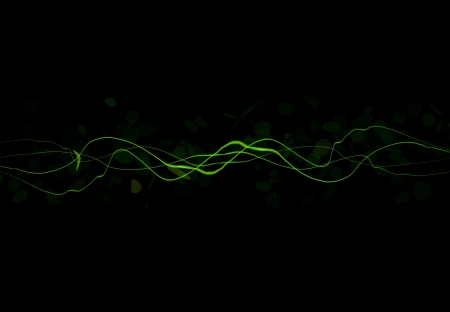 lines forming an abstract pattern on a dark