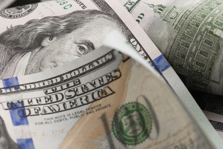 dollars lie chaotically - Image