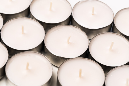 tea lightsの写真素材