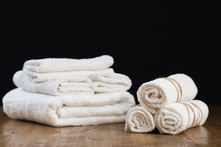 Spa still life with towel. - Imageの写真素材