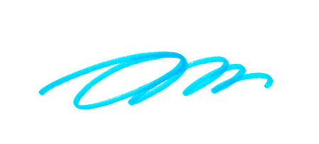 Black highlight stripes, banners drawn with markers. Stylish highlight elements for designの写真素材