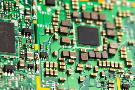 PVB mother board  isolated on white - Image
