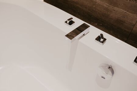 bathroom interior with a faucet - Image