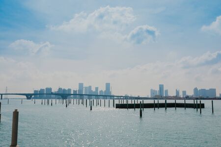 View of Abu Dhabi Skyline , United Arab Emirates - Image