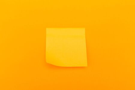 colour sticker note on colour background  - Image
