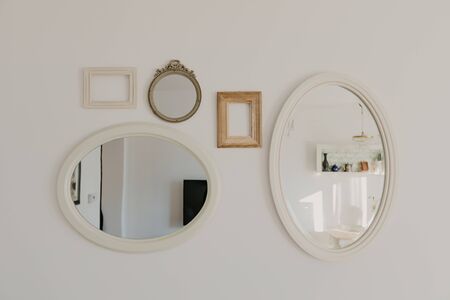 collection of frames  for pictures and mirrors - Imageの写真素材
