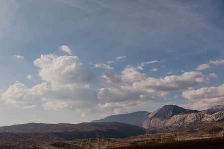 Panoramic mountain view of Bosnia and Herzwgovina - Imageの写真素材