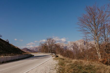 Panoramic mountain view of Bosnia and Herzwgovina - Imageの写真素材