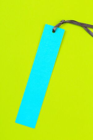 label (tag) on color  background. - Imageの写真素材