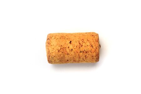 Wine corks isolated on white background - Imageの写真素材