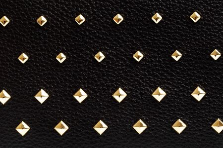 leather texture with staves backgroundの写真素材