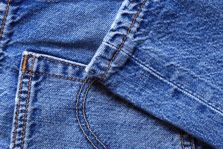 Denim jeans texture or denim jeans background with old torn.