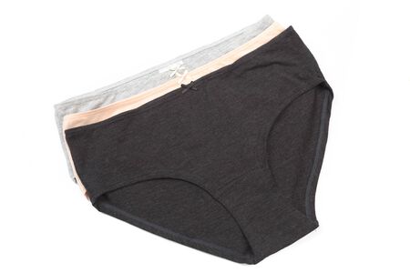 Female panties  isolated over white background