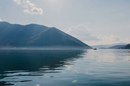 Kotor bay seascape, Montenegro