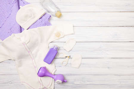 natural stone wall from pieces covered with snow textureの写真素材