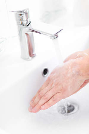 thorough hand washing with soap and water to prevent coronavirus