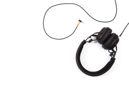 headphones isolated on white background - Imageの写真素材