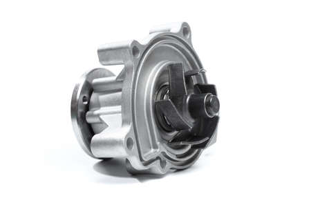 Water pumps motor for car isolated on white background - Image