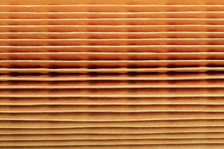 Oil , air , fuel filter for car on white background or isolatedの写真素材