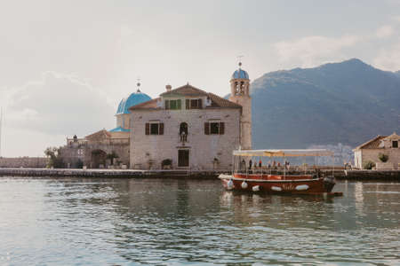 9 Nov 2018 Perast town in the Bay of Kotor, Montenegroのeditorial素材