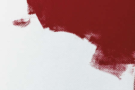 hand painting wall with paint roller. Painting apartment, renovating with color paint
