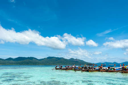 Tarutao national park and Koh Lipe in Satun, Thailandのeditorial素材