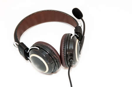 Headphones Isolated on White Background