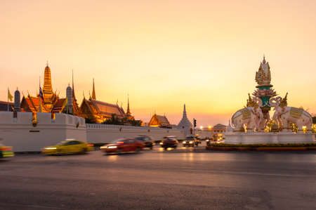 BANGKOK - THAILAND, DECEMBER 28 : Grand Palace Temple, Landmarks of Bangkok on 28 December 2015, Bangkok, Thailandのeditorial素材