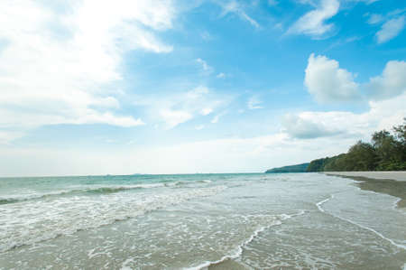 beautiful tropical beachの写真素材
