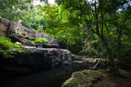 Stream in the tropical forest,Thailand