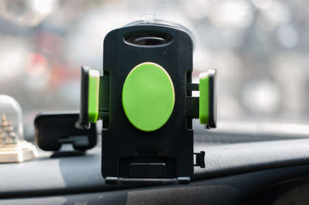Car holder for mobile device,use for Navigate or GPS.の写真素材