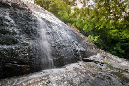 Beautiful waterfall  in chantaburi province asia southeast asia Thailand