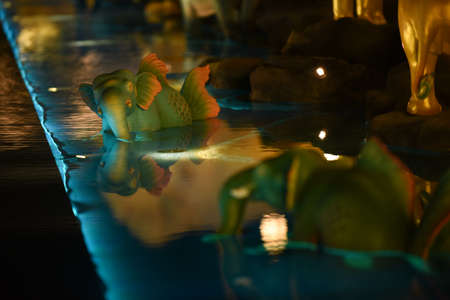 Bangkok, Thailand - October 20, 2017 The Royal Creation Cereony for His Majesty King Bhuibol Adulyadej at Sanam Luang prepared to be used as The royal funeral at October 26-29, 2017のeditorial素材